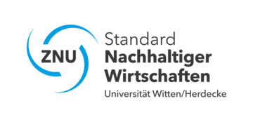 Logo ZNU Logo der ZNU UNiversität Witten/Herdecke
