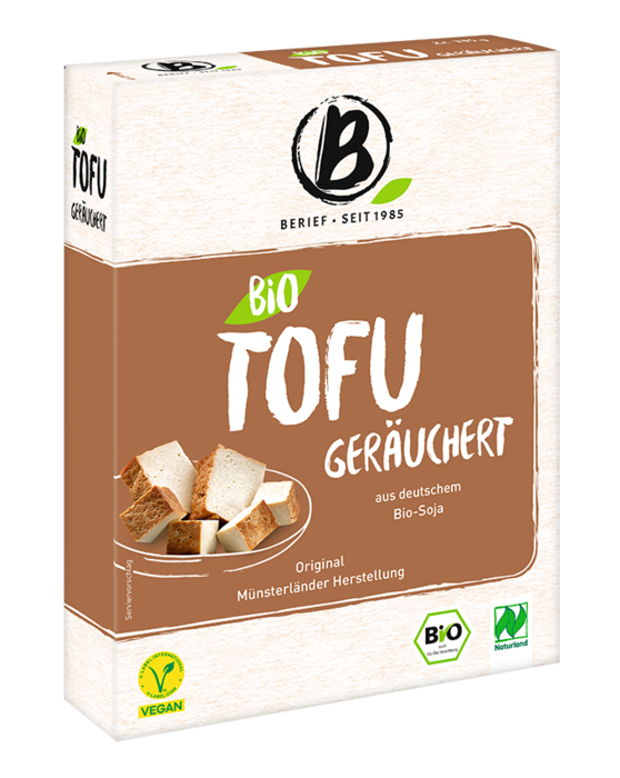 Berief Bio Tofu geräuchert Abbildung der Berief Bio Tofu geräuchert Packung