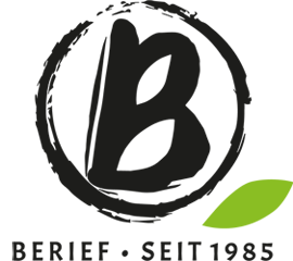 Link zur Startseite Logo der Berief Food GmbH im Kopf